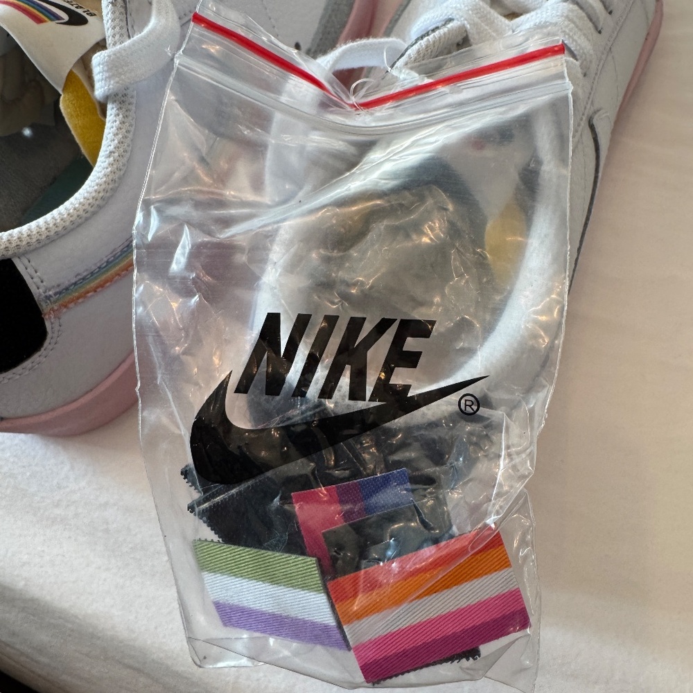Nike Blazer Low 77" Vintage Be True Rainbow LGBTQ NEW UNISEX W8.5 M7 - Picture 9 of 12